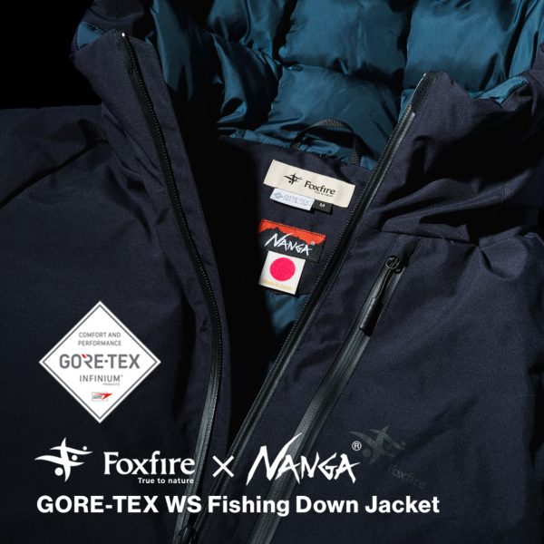 Foxfire×NANGA GORE-TEX WS フィッシングダウンジャケット / Foxfire