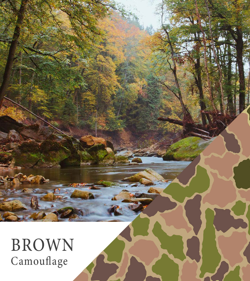 Brown camouflage